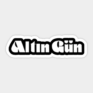 ALTIN GÜN BAND Sticker